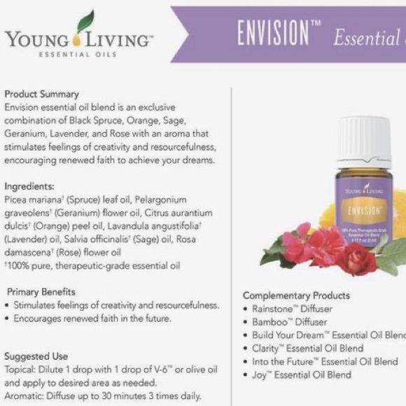 Envision Essential Oil 2ml Sample - Picture 1 of 1